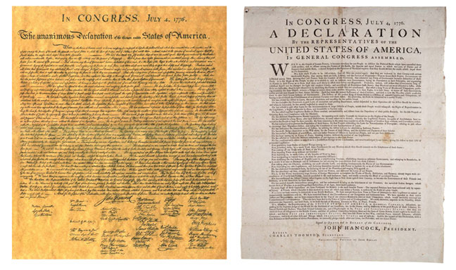 declaration of independence signatures. Signatures? ← Previous